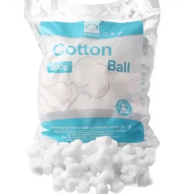 Oem Medical Surgical Cotton Ball Primo soccorso usa e getta Absorbente Soft Wool Cotton Ball