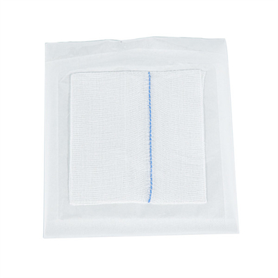 Gaze Swab 32s cotone filato cotone gaze sterili o non sterili per applicazioni mediche