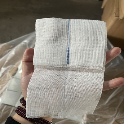 Spugna di compressione con garza sterile Dispositivi medici chirurgici assorbitori con tampone a raggi X