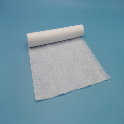 Rollo di bendaggio di gomma assorbente medica 100% cotone
