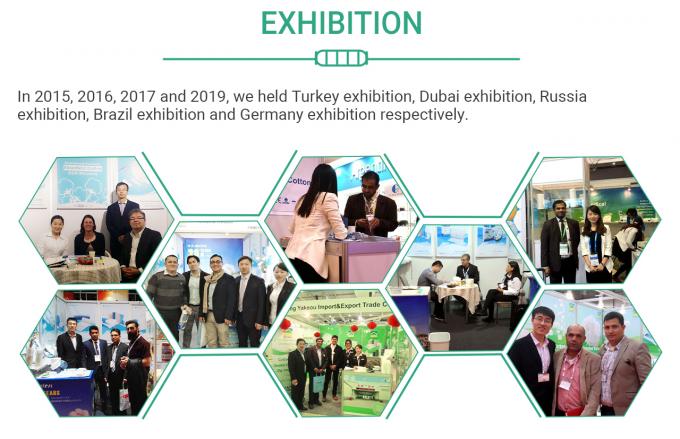 Rulli di garza personalizzabili con 12x8 maglie e 32 s di filati di cotone pettinati non sterili e opzionale a raggi X 10