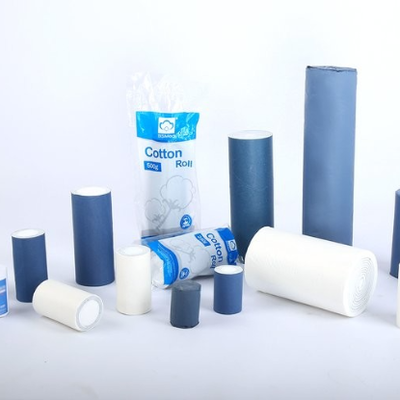 Rotolo di cotone idrofilo assorbente monouso morbido per uso medico, 100% cotone naturale, grado medico per uso dentale, con certificati CE, ISO13485, FDA, supporta la personalizzazione OEM